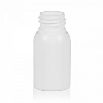 30 ml bottle Basic Round HDPE white 24.410