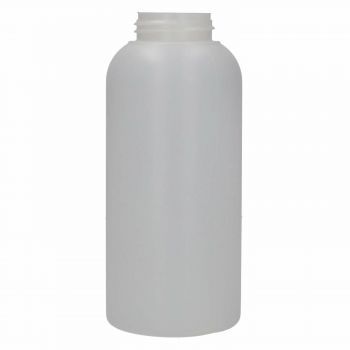 500 ml bottle Compact round HDPE natural 567