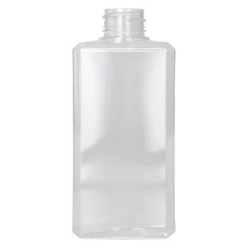 250 ml bottle Basic Rectangle PET Transparent 28.410