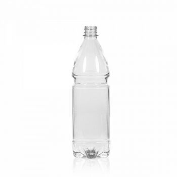 1000 ml bottle Water PET transparent 28PCO