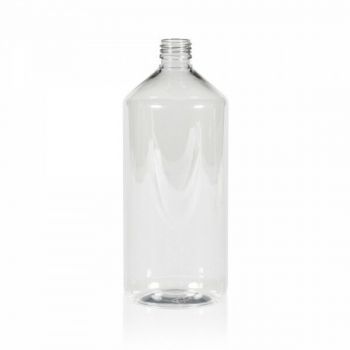 1000 ml bottle Pharma PET transparent 28.410