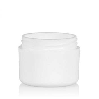 8 ml jar Frosted soft PP white