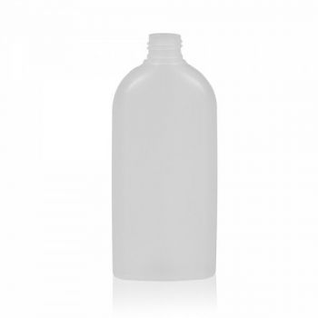 250 ml bottle Basic Oval HDPE natural 24.410