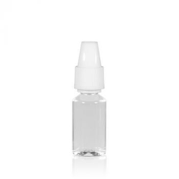 10 ml bottle E-Liquid Round PET Clear