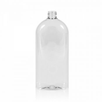 500 ml bottle Basic Oval PET transparent 24.410