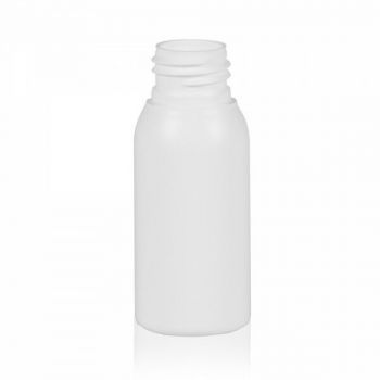 50 ml bottle Basic Round HDPE white 24.410