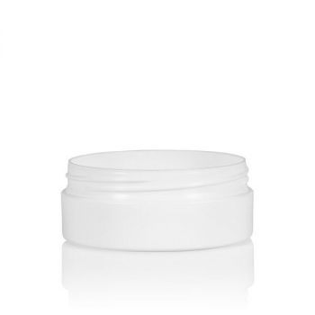 50 ml jar Soft cylinder PP white