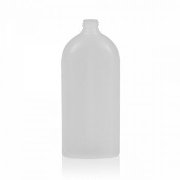 500 ml bottle Basic Oval HDPE natural 24.410