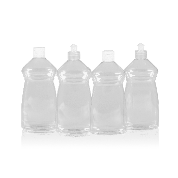 Wash bottles PET Transparent